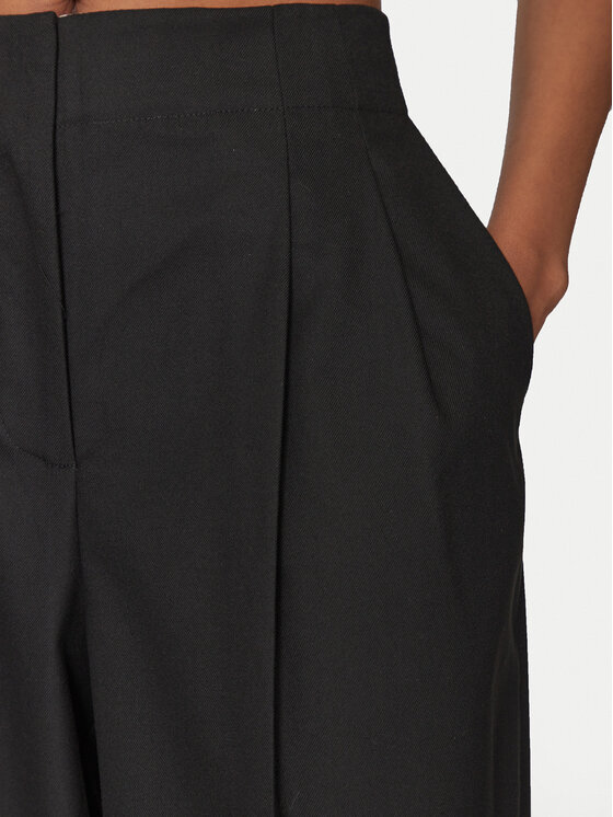 2NDDAY 2NDDAY Παντελόνι υφασμάτινο Carter 2251161120 Μαύρο Wide Leg