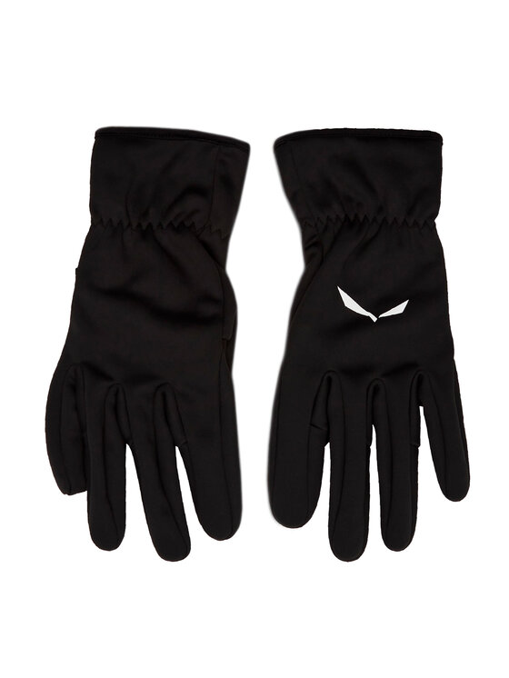 Rękawiczki Damskie Salewa, Czarne, Ws Finger Gloves 025858