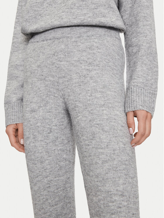 Athlecia Athlecia Долнище анцуг Daviana W Knitted EA243337 Сив Regular Fit