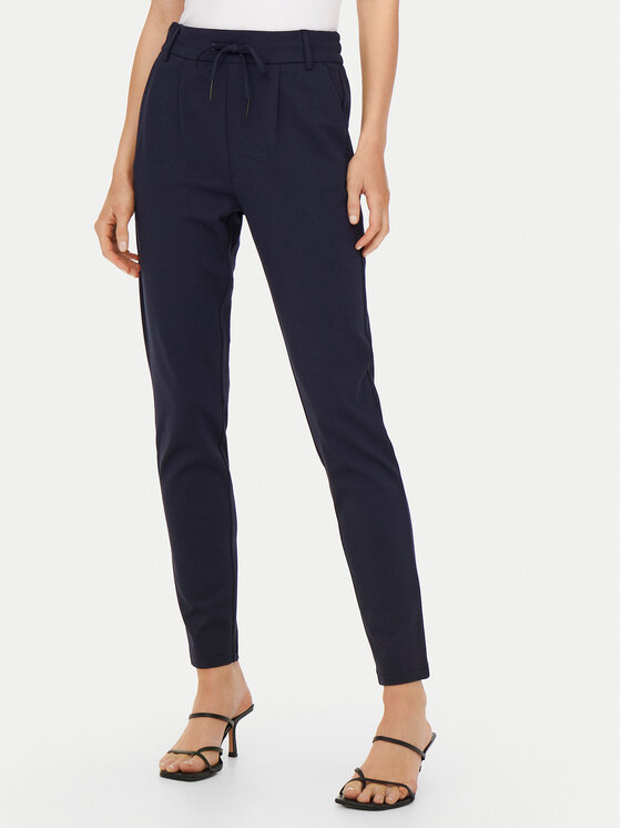 ONLY ONLY Pantaloni din material Poptrash 15115847 Bleumarin Regular Fit