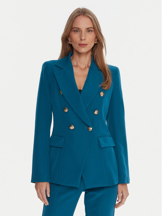Maryley Maryley Giacca da abito 25IB139/43LK Blu Regular Fit
