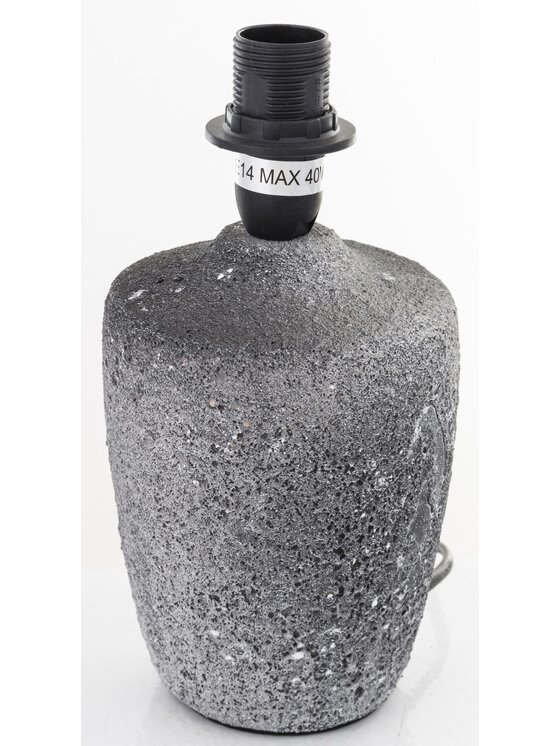 MIAhome MIAhome Lampa stołowa z abażurem Lava 32 cm Szary