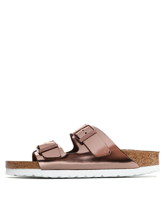 Birkenstock Birkenstock Şlapi Arizona Metallic 0952093 Roz