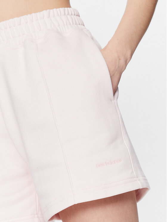 New Balance New Balance Спортни шорти WS23552 Розов Relaxed Fit