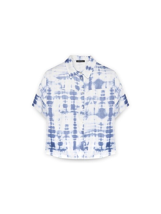 Fiorella Rubino Fiorella Rubino Camicia 5090T001327N0S1 Blu Boxy Fit