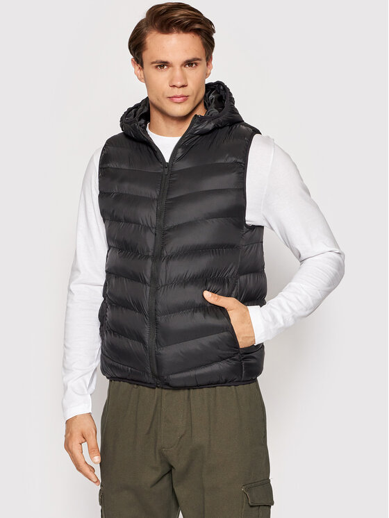Brave Soul Vesta MJK-BLACKBURN Čierna Regular Fit