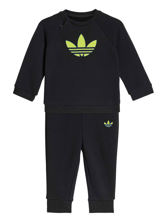 adidas adidas Sportinis kostiumas Trefoil KD1046 Juoda Regular Fit