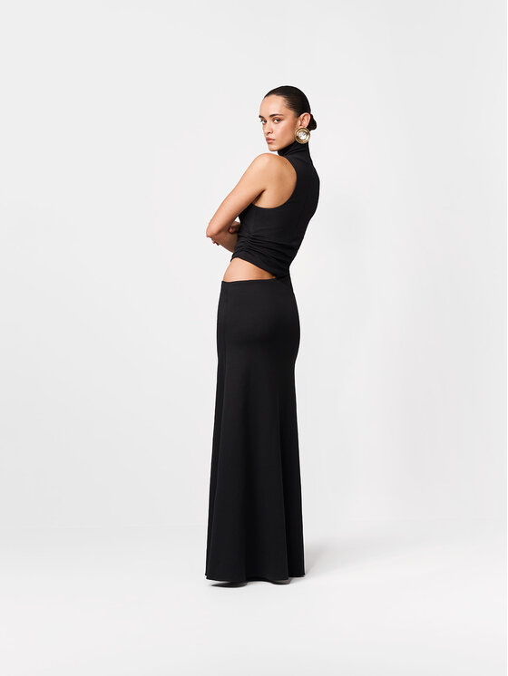 La Mania La Mania Každodenné šaty ASHER Čierna Basic Fit