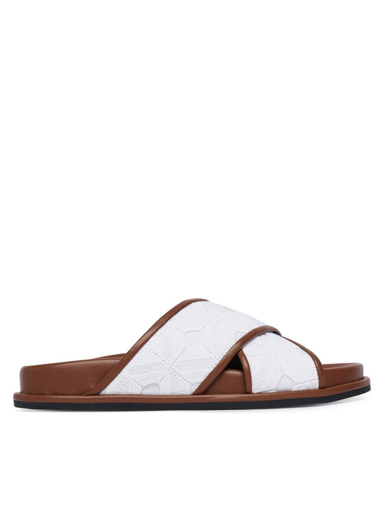 Max Mara Beachwear Max Mara Beachwear Nazouváky Peonie 2616521019650 Bílá