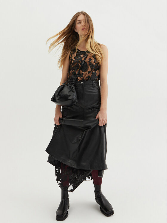 Munthe Munthe Coctailkleid Trizzy 243130824326 Schwarz Regular Fit