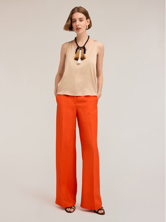 Motivi Motivi Koszula D725Q000442N002 Écru Regular Fit