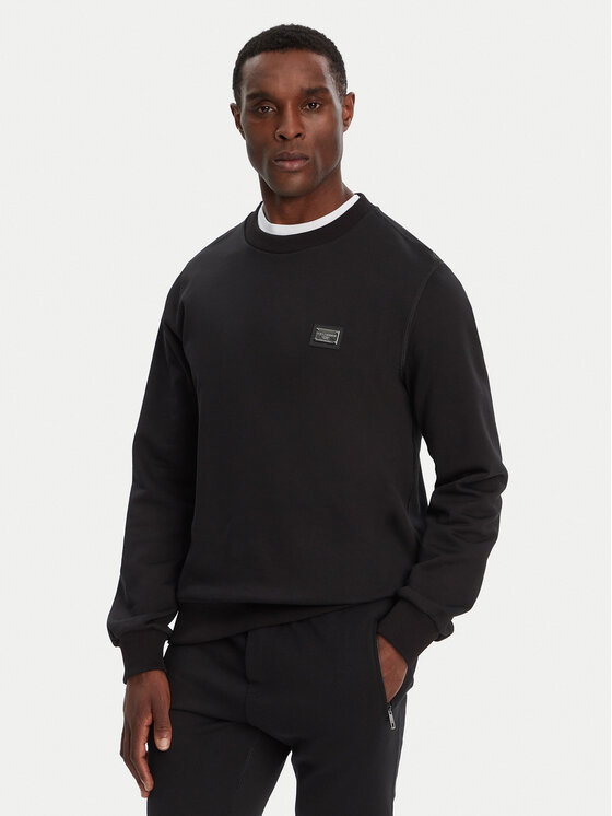 Dolce&Gabbana Dolce&Gabbana Суитшърт G9ABJT G7F2G Черен Regular Fit