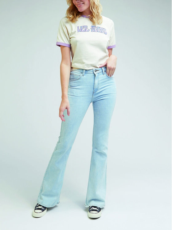 Lee Lee Traperice Breese L32YGUB44 112330579 Svijetloplava Flare Fit