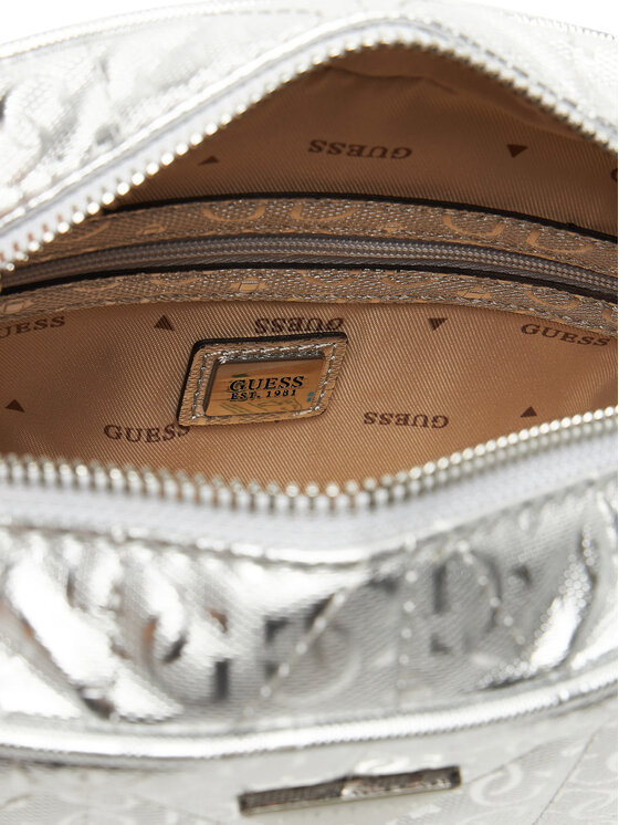 Guess Guess Torebka Aldina HWGY96 63140 Srebrny