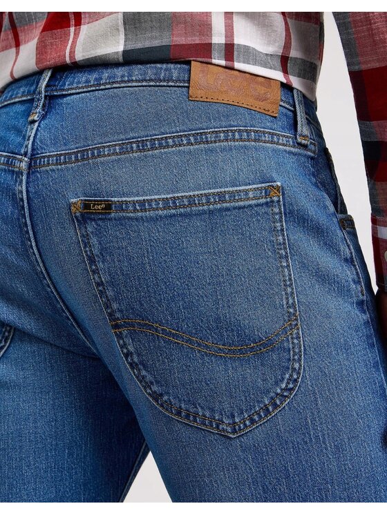 Lee Lee Jeansy Luke Niebieski Slim Fit