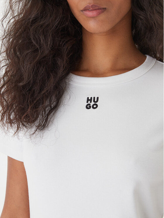 HUGO HUGO T-shirt Deloris 50512002 Bijela Regular Fit