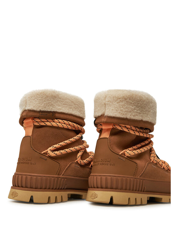 Palladium Palladium Cizme de zăpadă Pallashock Hiver 94349-252-M Maro