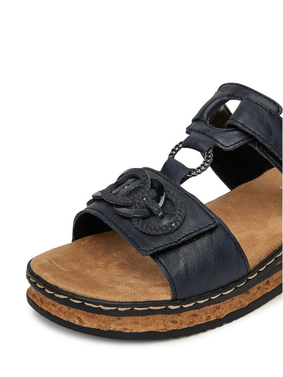 Rieker Rieker Pantoletten CEO-62936-14 Dunkelblau