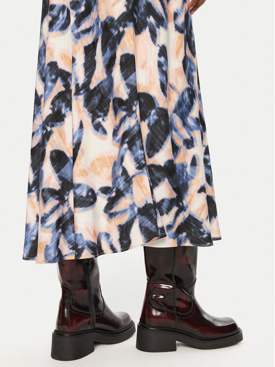 Munthe Munthe Spódnica midi Carson 243120324322 Kolorowy Regular Fit
