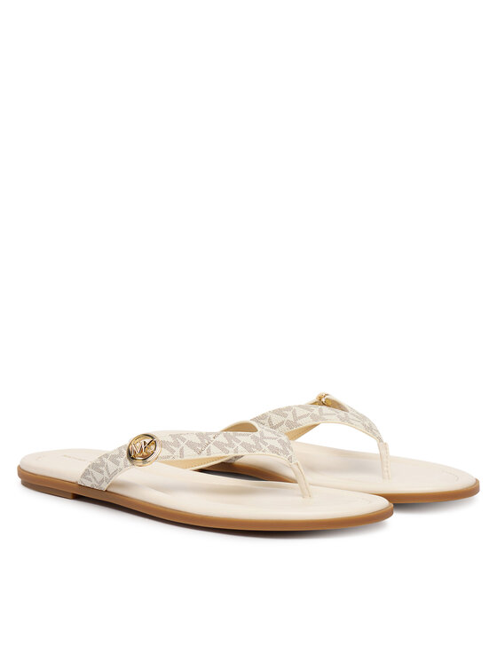 MICHAEL Michael Kors MICHAEL Michael Kors Джапанки Ering Thong 40S6ERFS1B Екрю