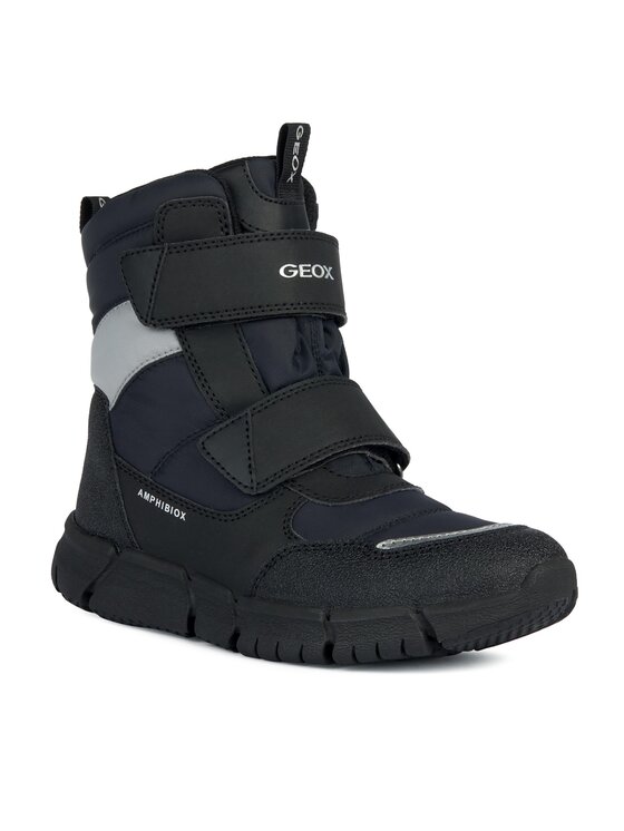 Geox Geox Μπότες Χιονιού J Flexyper Boy B Abx J169XC 0FU50 C9999 S Μαύρο