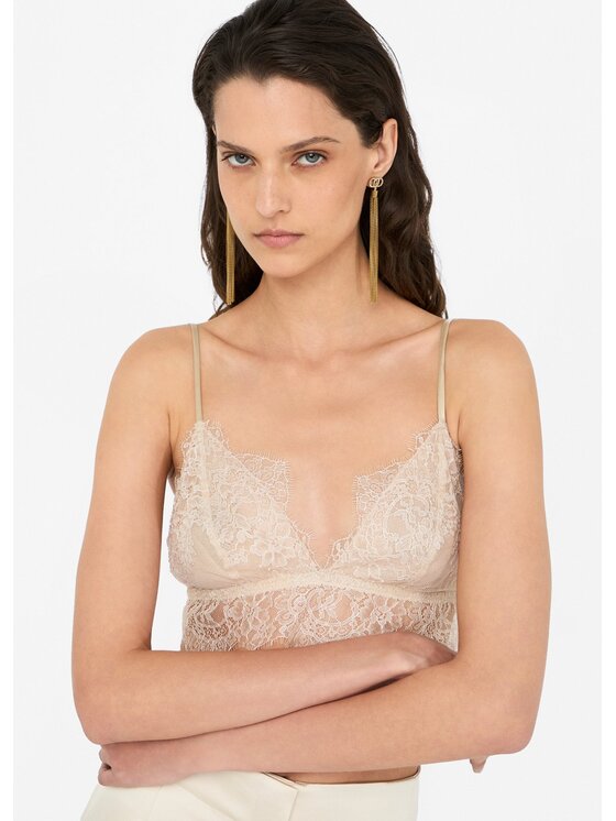 Liu Jo Liu Jo Top CF5414J4961X0720 Beige Regular Fit