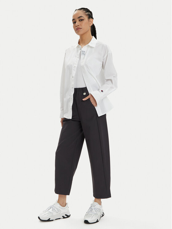 Champion Champion Koszula 117204 Biały Oversize