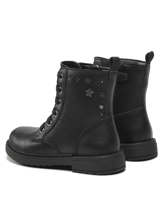 Geox Geox Botine Jr Eclair J169QQ 00054 C9999 S Negru