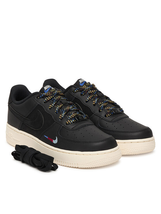 Nike Nike Sneakersy Air Force 1 LV8 1 (GS) HQ1907 001 Čierna