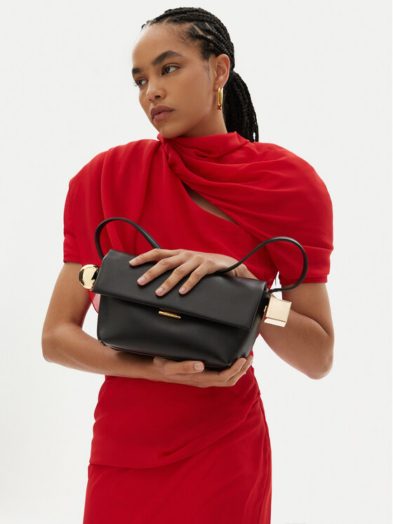 JACQUEMUS JACQUEMUS Borsetta Le Rond Carre 24H243BA383-3171 Nero