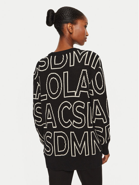 LOLA CASADEMUNT LOLA CASADEMUNT Sweter LF2411011 Czarny Regular Fit