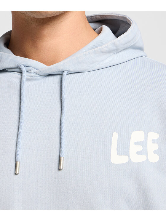 Lee Lee Bluza 112364071 Niebieski Regular Fit