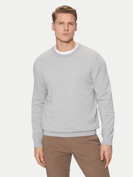 Marc O'Polo Marc O'Polo Пуловер M20 5023 60074 Светлосив Regular Fit
