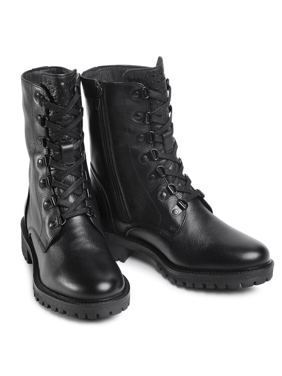 Geox Geox Planinarske cipele D Hoara G D04FTG 00085 C9999 Crna
