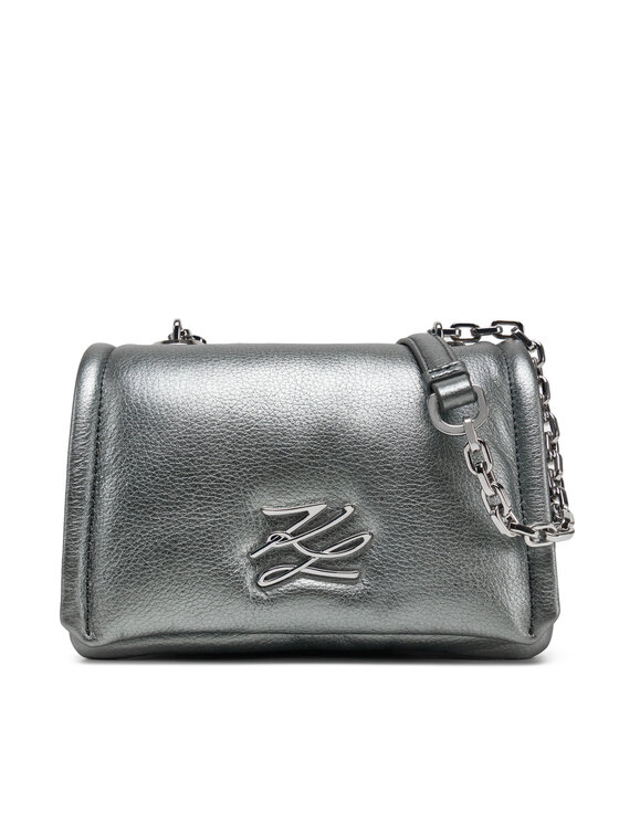 KARL LAGERFELD KARL LAGERFELD Ročna torba A1W30172 Srebrna