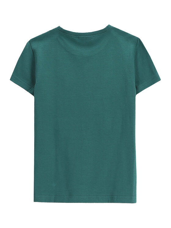 Coccodrillo Coccodrillo Tricou WC5143203MGK Verde Regular Fit