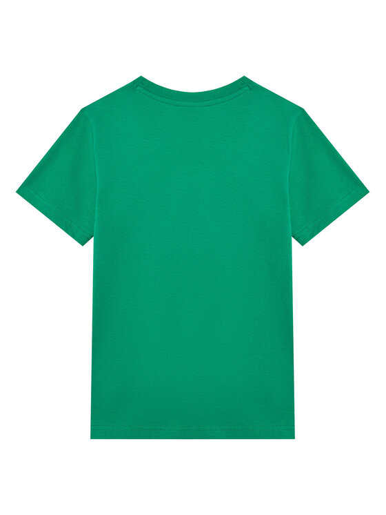 Champion Champion Komplet t-shirt i spodenki 307063 Zielony Regular Fit