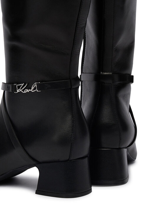 KARL LAGERFELD KARL LAGERFELD Csizma KL30375 Fekete