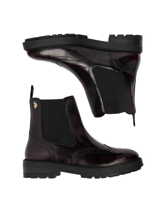 U.S. Polo Assn. U.S. Polo Assn. Боти тип челси EO-ANYA002W/GL1 Бордо