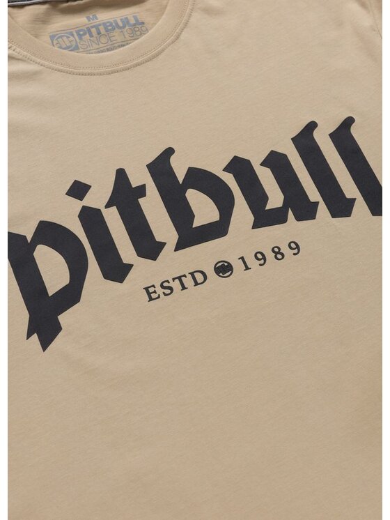 PITBULL PITBULL T-Shirt O'SIDE Beżowy Regular Fit