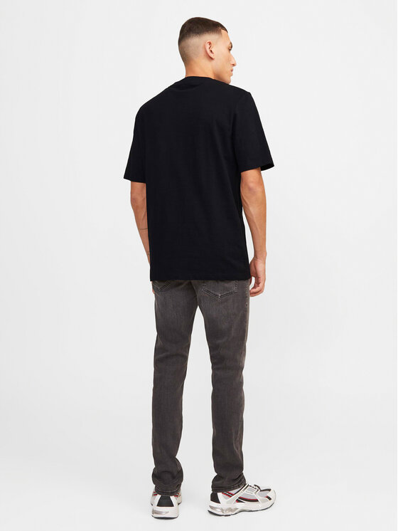 Jack&Jones Jack&Jones T-shirt Lafayette 12250435 Crna Standard Fit