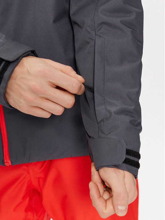 4F 4F Скиорско яке 4FAW23TTJAM305 Сив Regular Fit