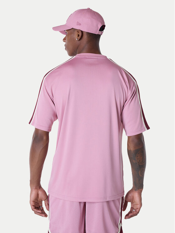 New Era New Era Футболка New York Yankees MLB Floral 60596338 Рожевий Regular Fit