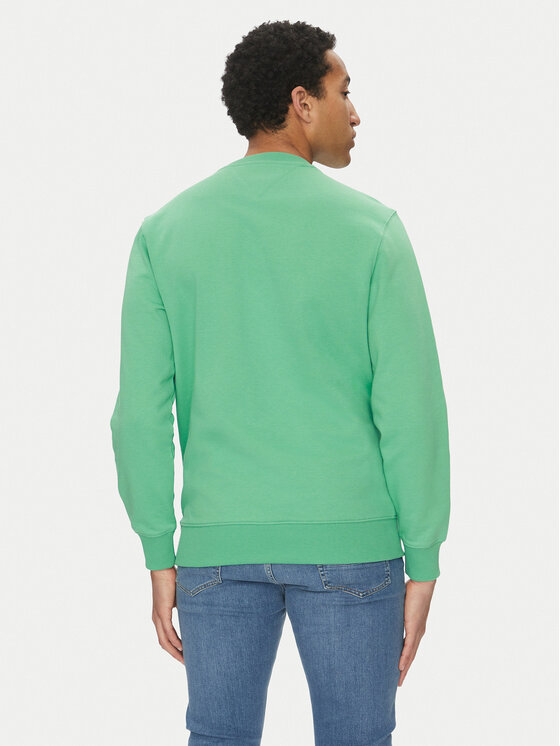 Tommy Hilfiger Tommy Hilfiger Felpa Essential MW0MW37237 Verde Regular Fit