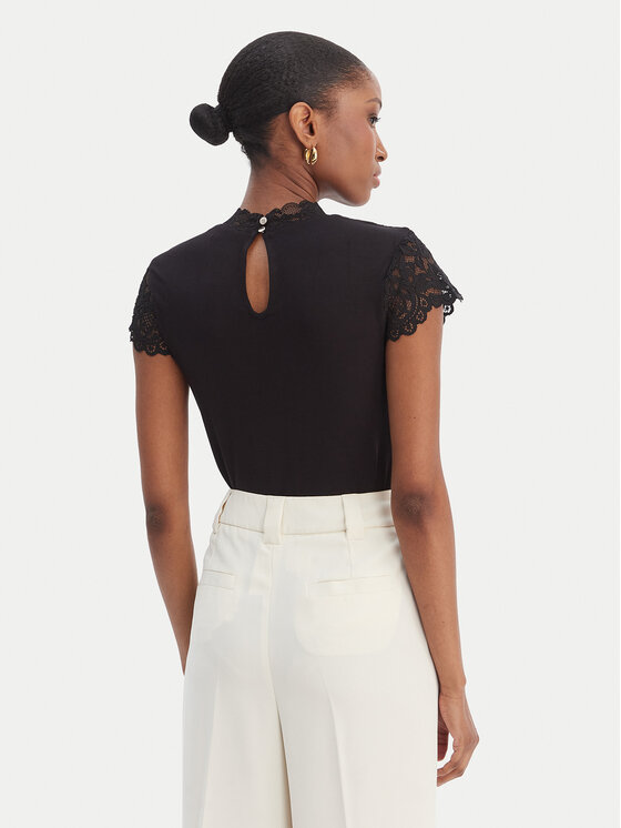 Morgan Morgan Μπλουζάκι 261-DBODY Μαύρο Slim Fit