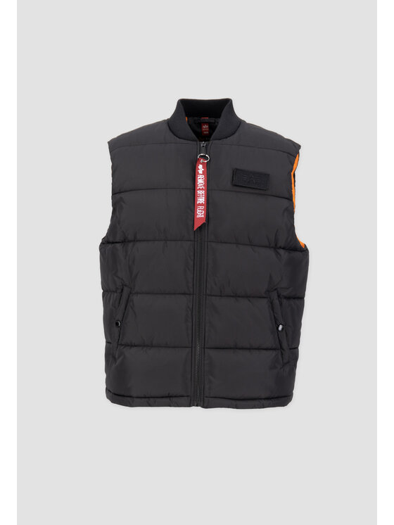 Alpha Industries Alpha Industries Kamizelka 118109 Czarny Regular Fit