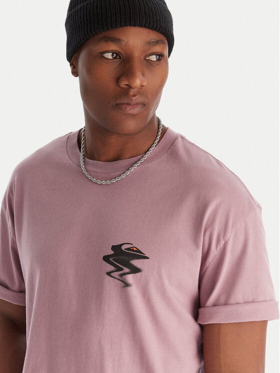 Quiksilver Quiksilver Majica Elderberry EQYZT08200 Vijolična Regular Fit