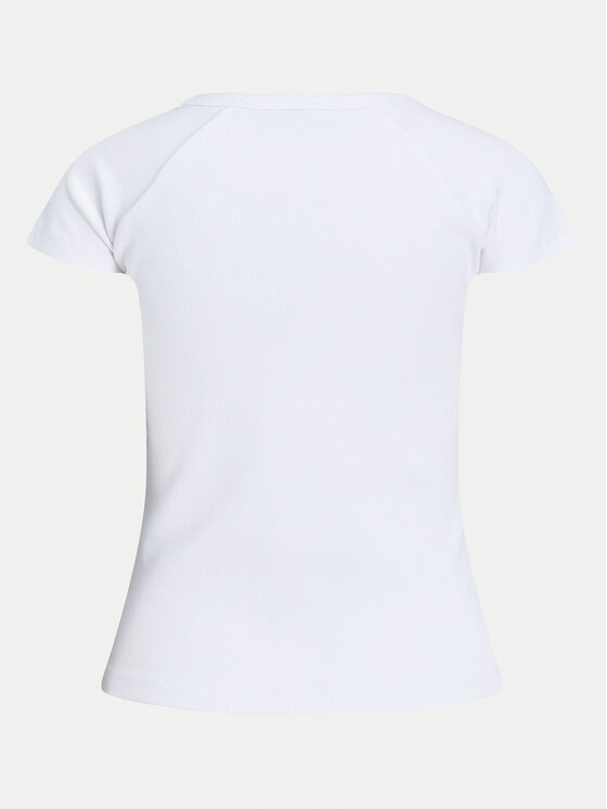 JJXX JJXX T-Shirt Friend 12241611 Λευκό Slim Fit