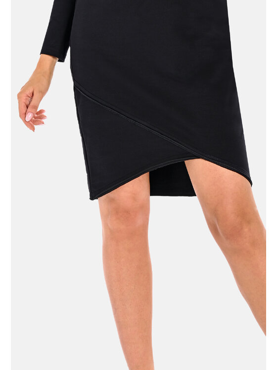 Teyli Teyli Sukienka 531 Czarny Standard Fit