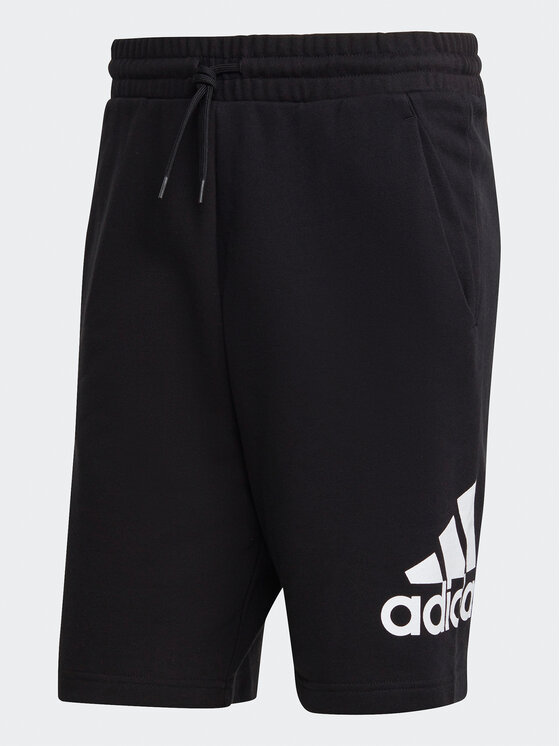 adidas adidas Sportiniai šortai Essentials Big Logo French Terry Shorts IC9401 Juoda Regular Fit